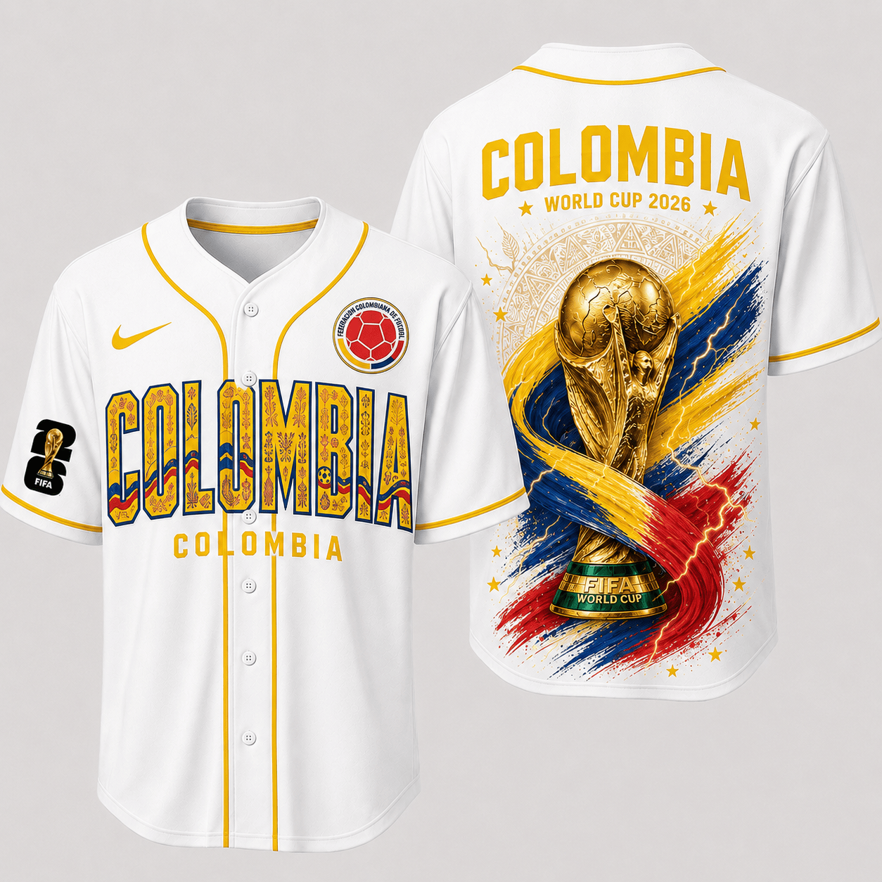Colombia World Cup 2026 Premium Jersey PVT016