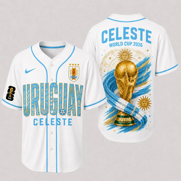 Uruguay World Cup 2026 Premium Jersey PVT016