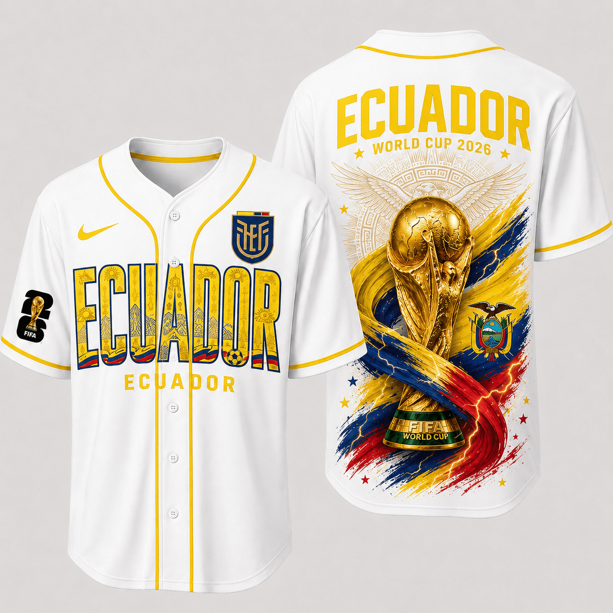 Ecuador World Cup 2026 Premium Jersey PVT016