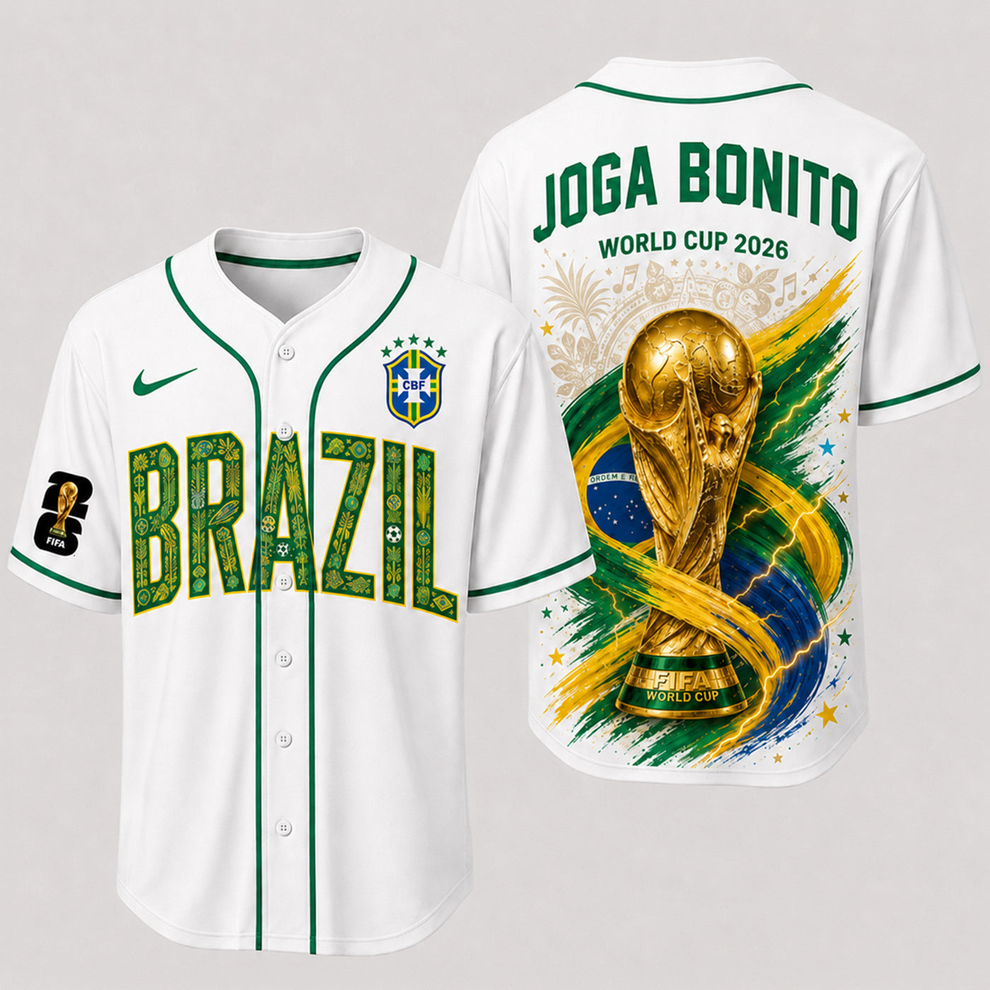 Brazil World Cup 2026 Premium Jersey PVT016