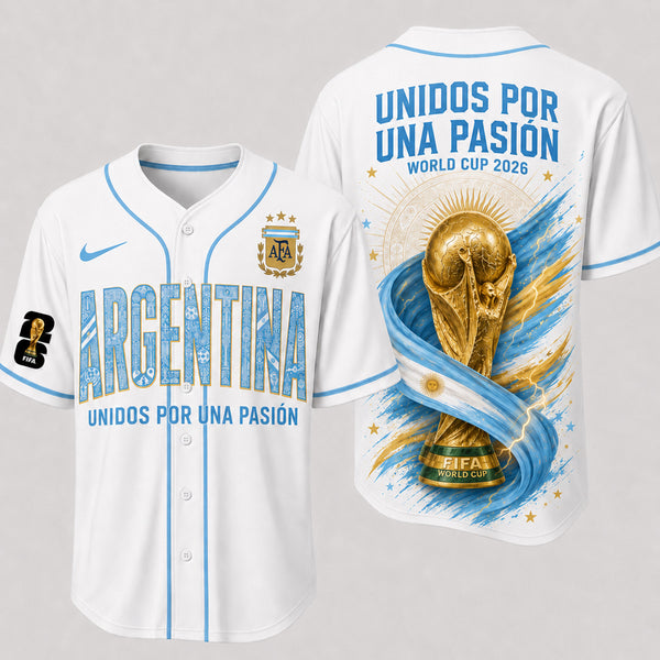 Argentina World Cup 2026 Premium Jersey PVT016