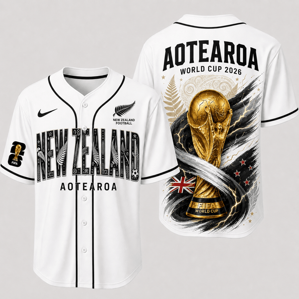 New Zealand World Cup 2026 Premium Jersey PVT016