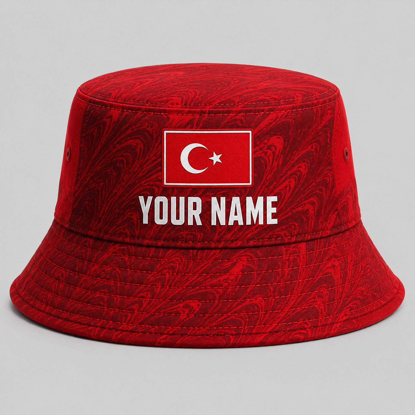 Turkey Home FIFA World Cup 2026 Bucket Hat PVT019
