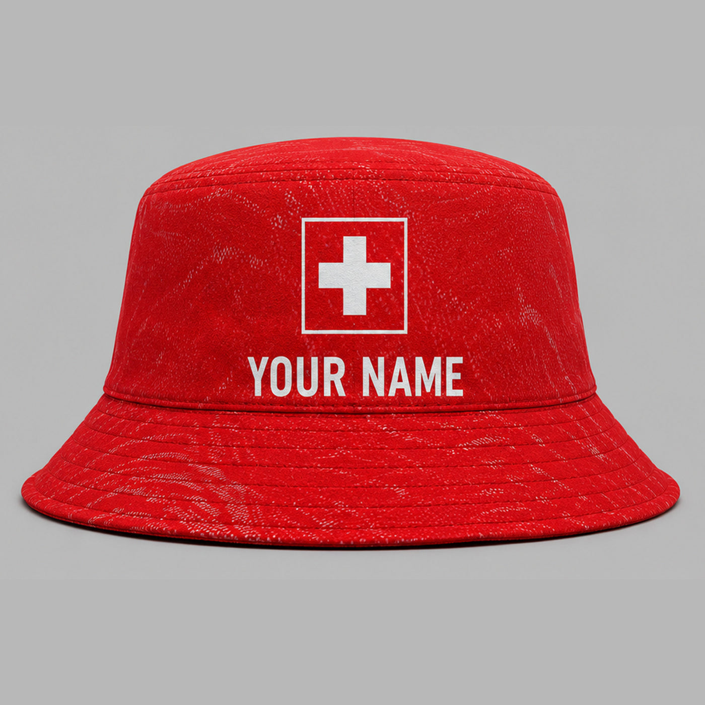Switzerland Home FIFA World Cup 2026 Bucket Hat PVT019