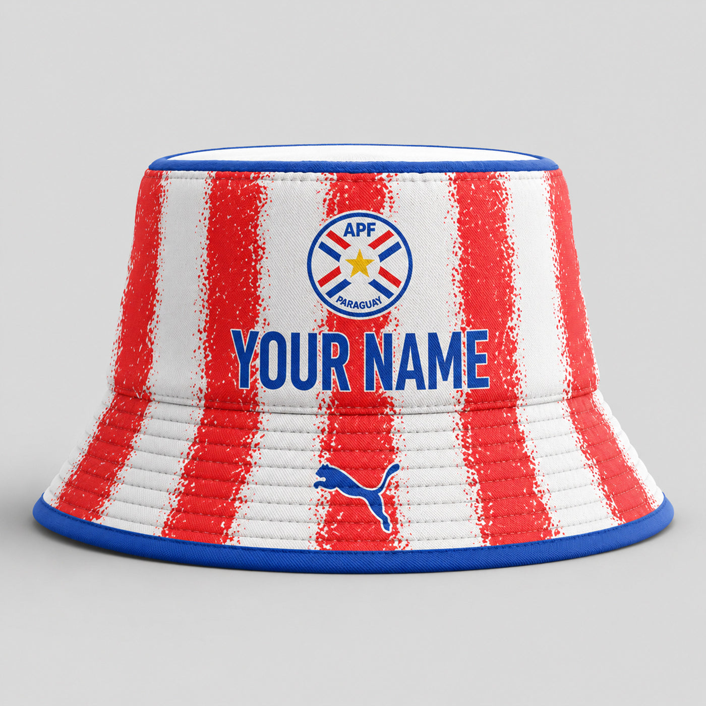Paraguay Home FIFA World Cup 2026 Bucket Hat PVT019