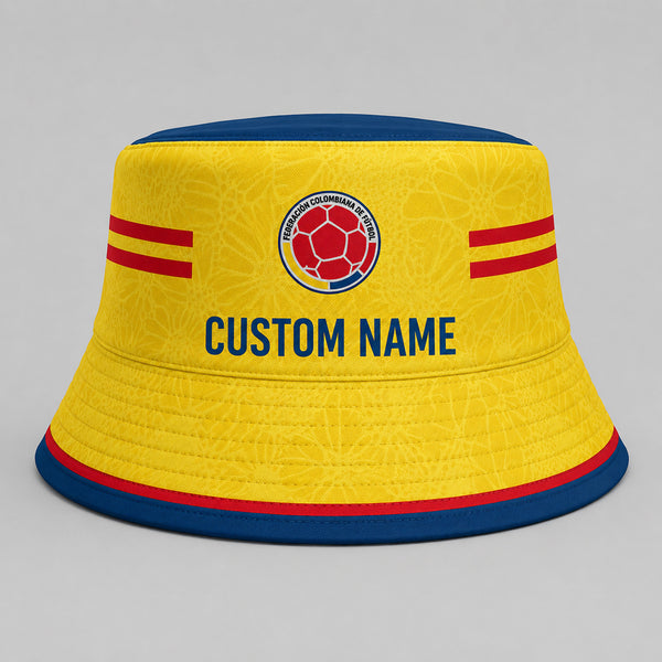 Colombia Home FIFA World Cup 2026 Bucket Hat PVT019