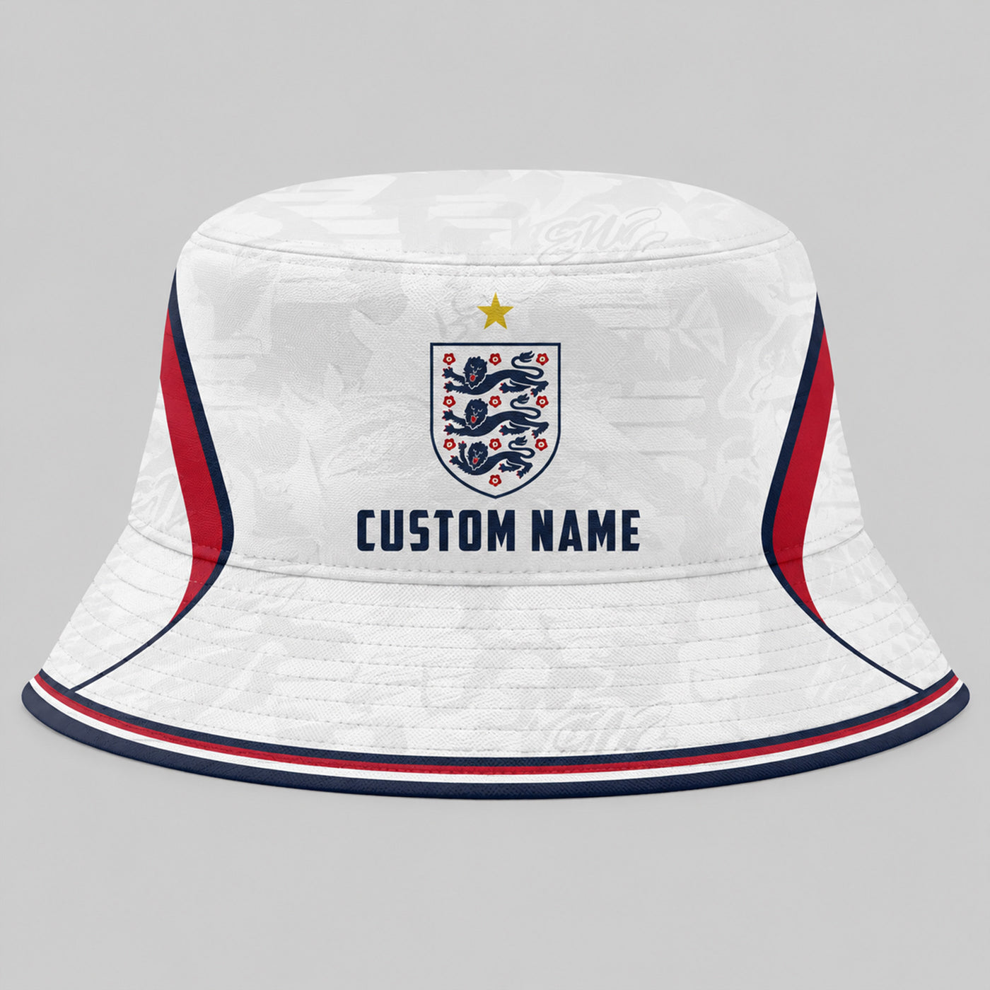 England Home FIFA World Cup 2026 Bucket Hat PVT019