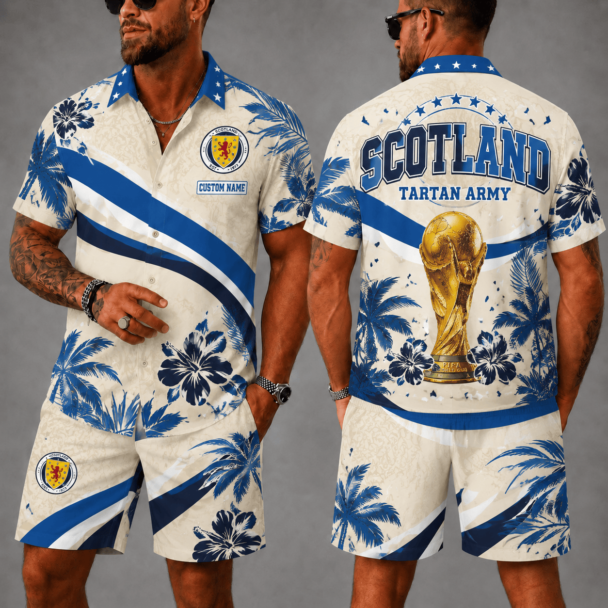 Scotland WC 26 Hawaii Shorts Set