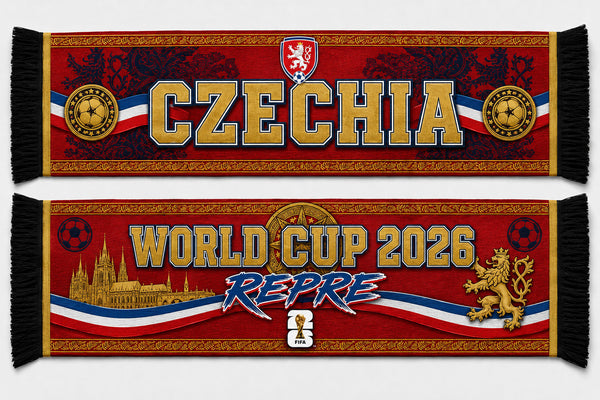Czech Republic World Cup 2026 Scarf PVT020