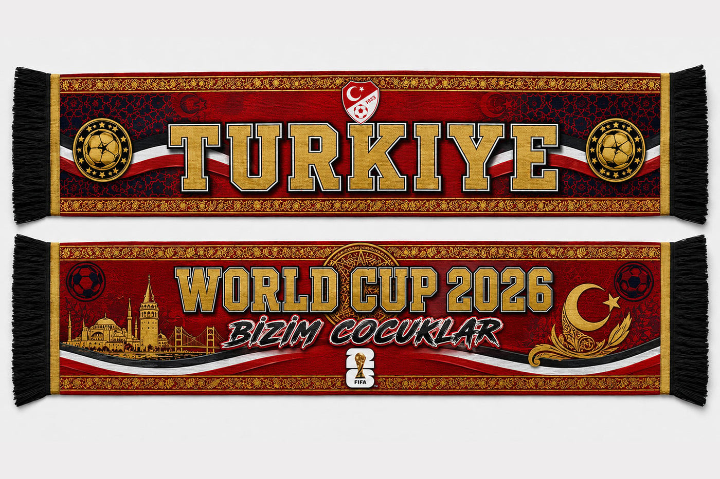 Turkey World Cup 2026 Scarf PVT020
