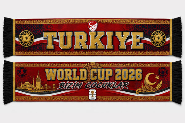 Turkey World Cup 2026 Scarf PVT020