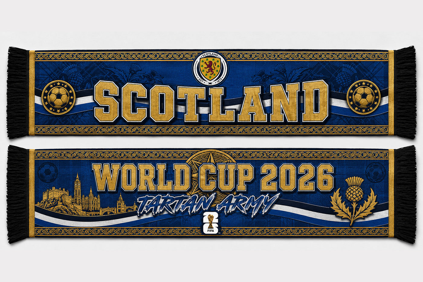 Scotland World Cup 2026 Scarf PVT020