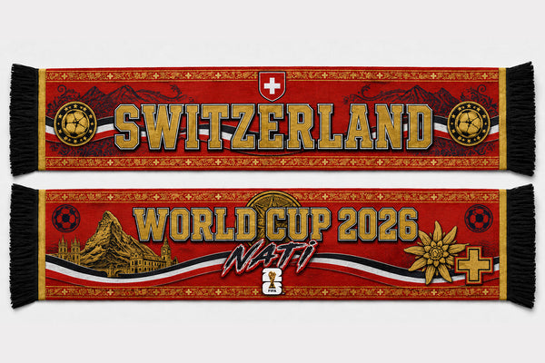 Switzerland World Cup 2026 Scarf PVT020