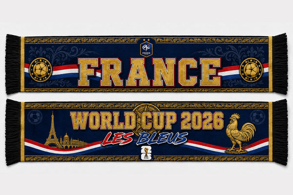 France World Cup 2026 Scarf PVT020