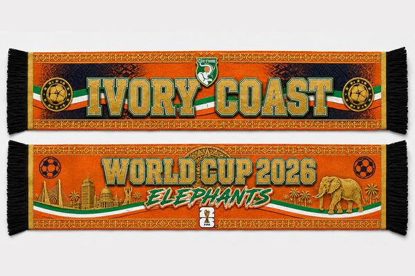 Ivory Coast World Cup 2026 Scarf PVT020