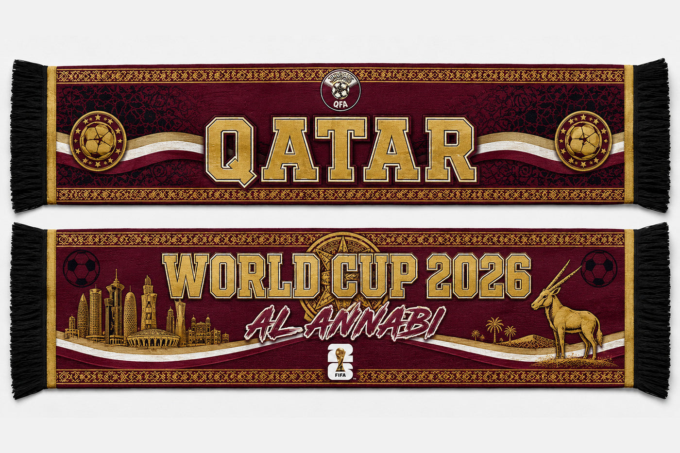 Qatar World Cup 2026 Scarf PVT020