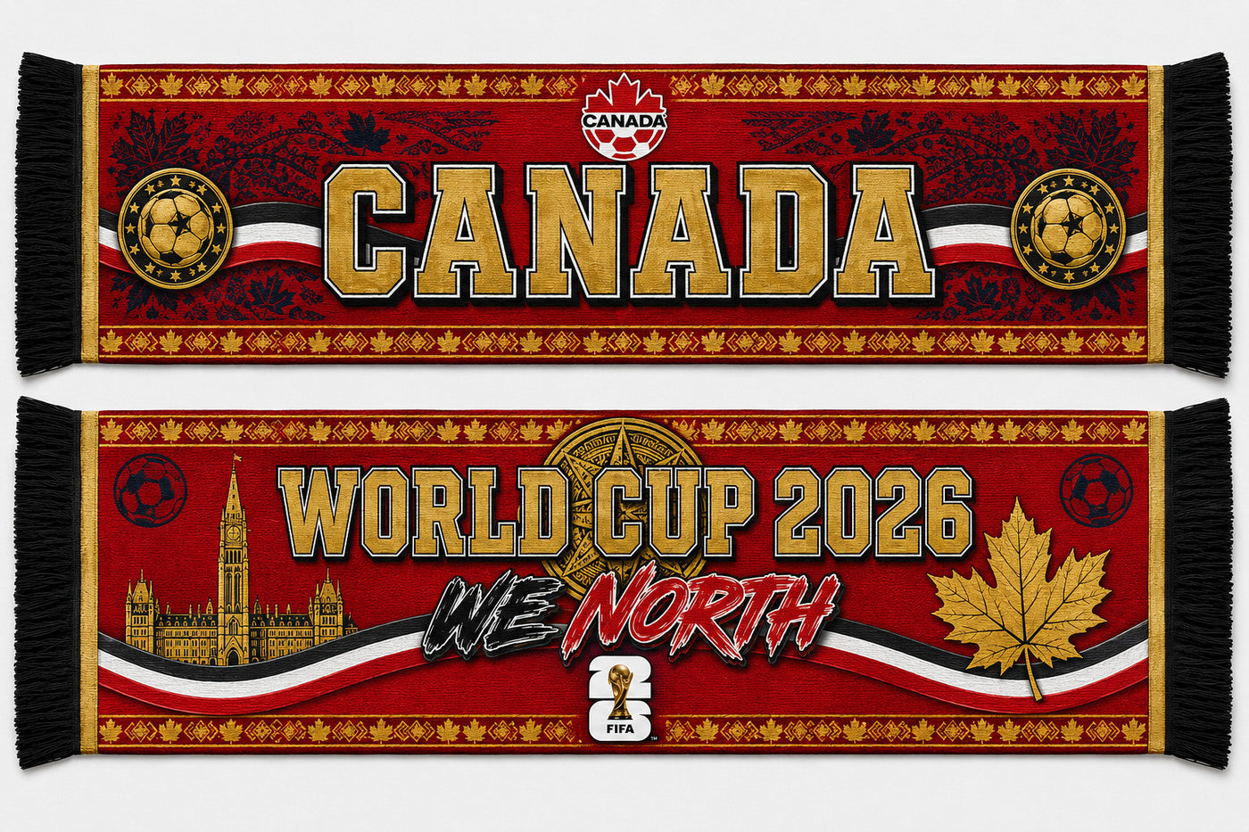 Canada World Cup 2026 Scarf PVT020