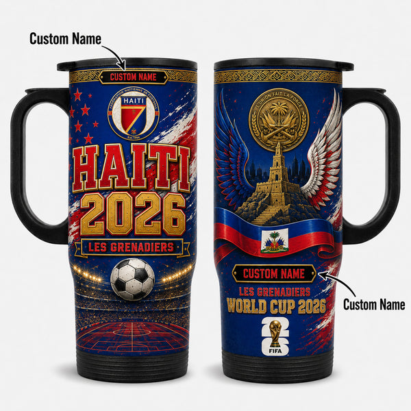 Haiti World Cup 2026 Travel Tumbler PVT021