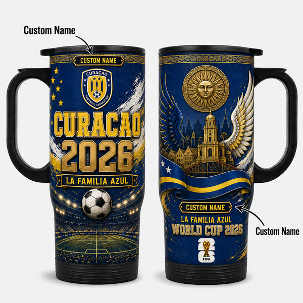 Curaçao World Cup 2026 Travel Tumbler PVT021