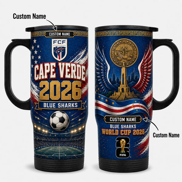 Cape Verde World Cup 2026 Travel Tumbler PVT021