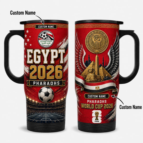 Egypt World Cup 2026 Travel Tumbler PVT021