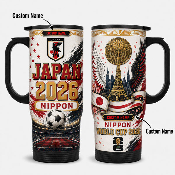 Japan World Cup 2026 Travel Tumbler PVT021