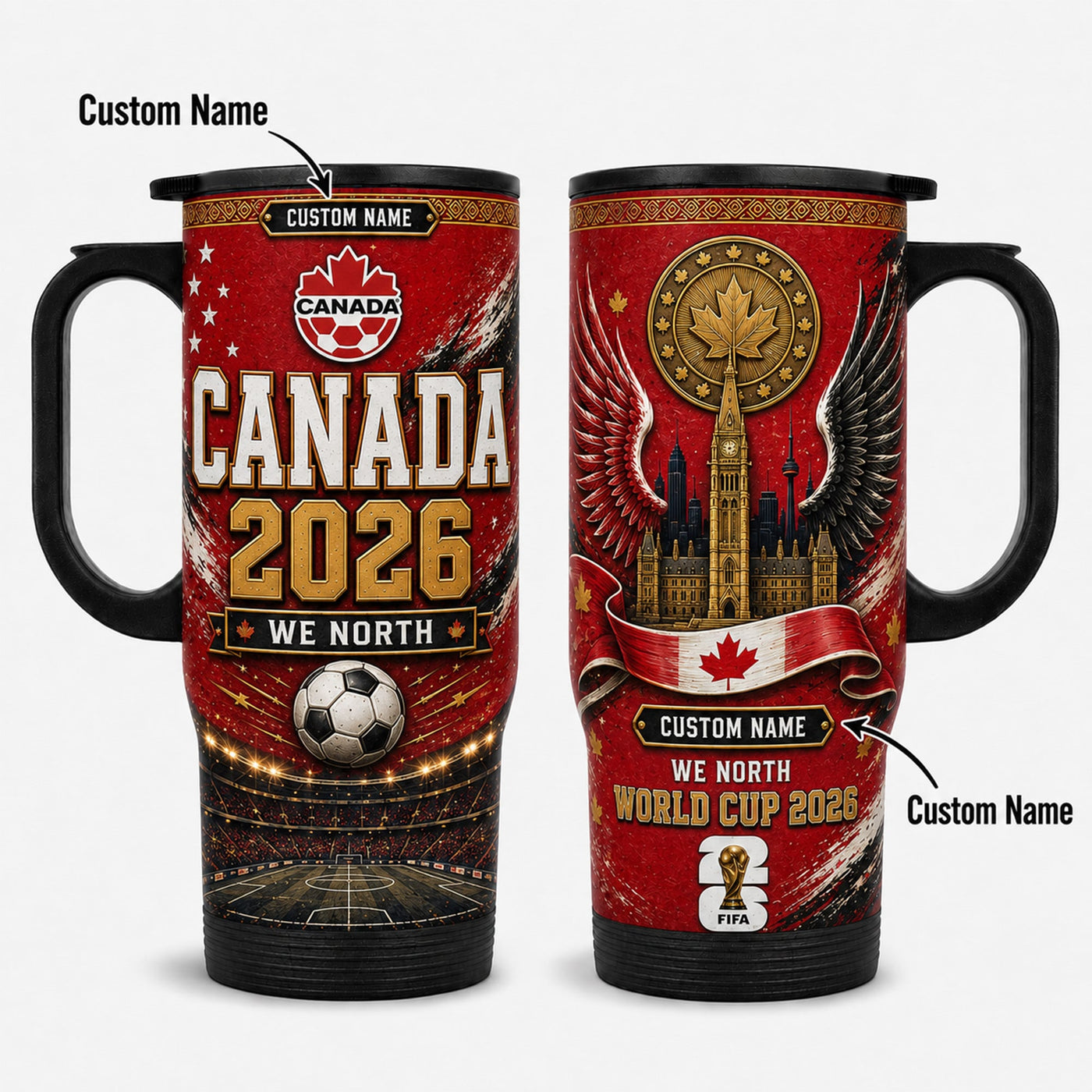 Canada World Cup 2026 Travel Tumbler PVT021