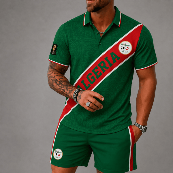 Algeria World Cup 2026 Hawaii Short Set PVT023