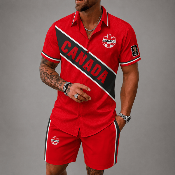Canada World Cup 2026 Hawaii Short Set PVT023