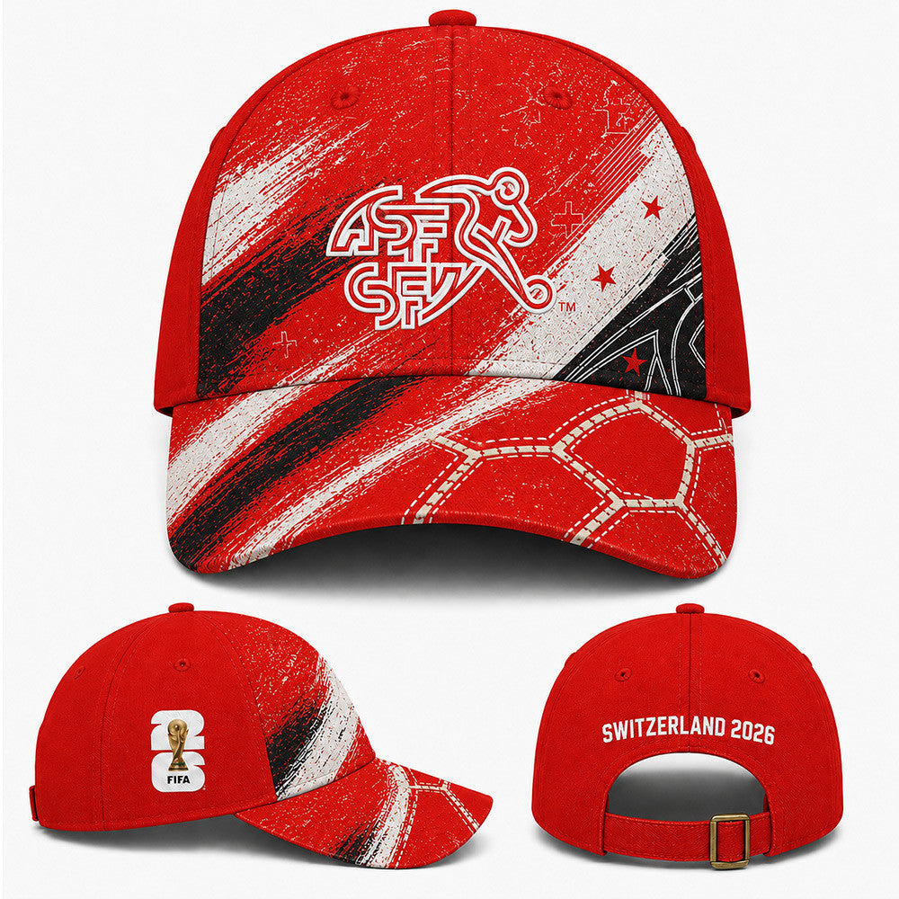 Switzerland World Cup 2026 Cap PVT026