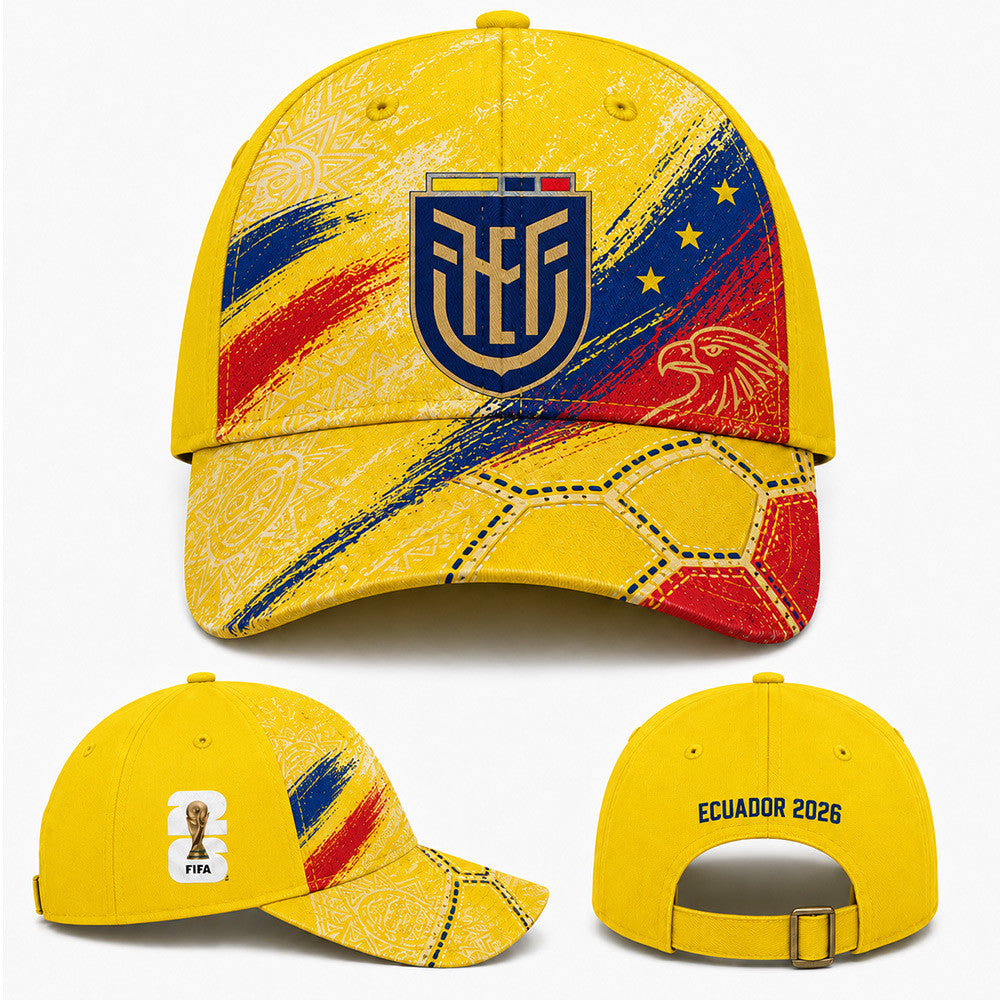 Ecuador World Cup 2026 Cap PVT026