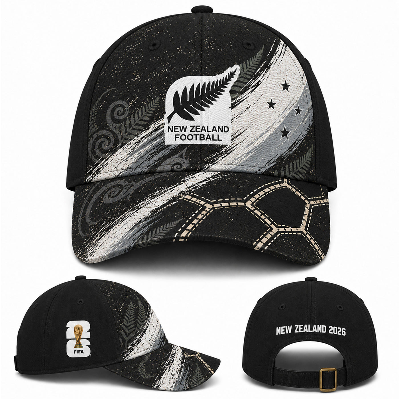New Zealand World Cup 2026 Cap PVT026