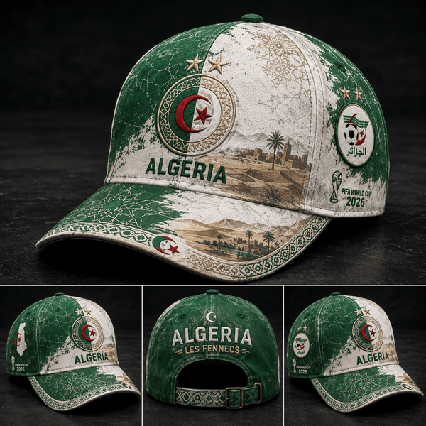 Algeria WC26 Vintage National Classic Cap