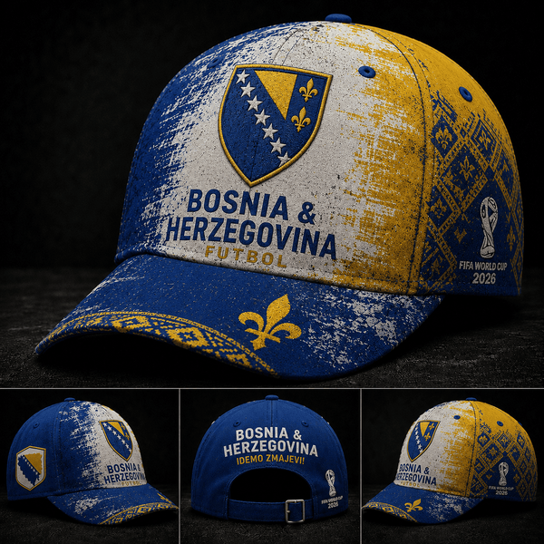 Bosnia and Herzegovina WC26 Vintage National Classic Cap