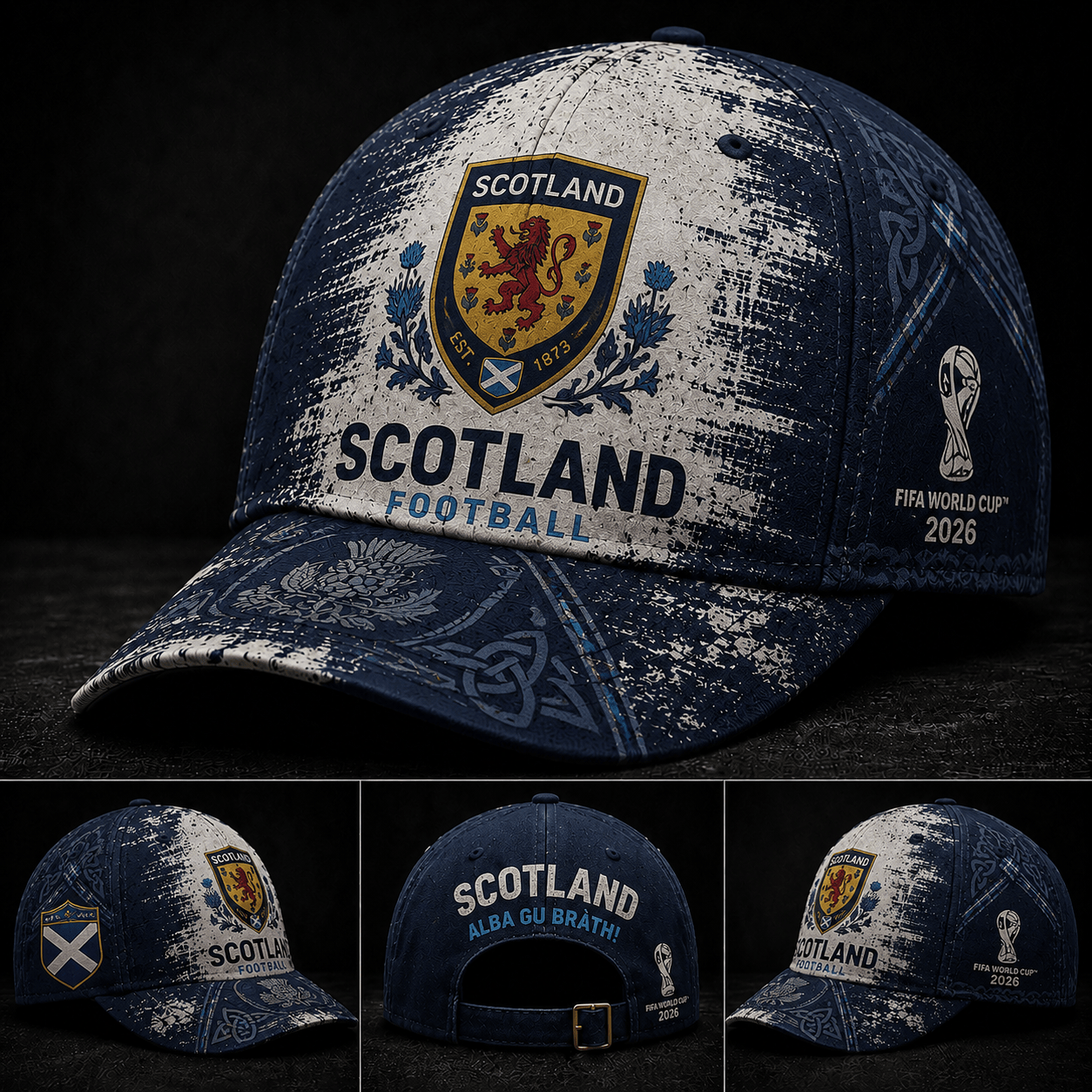 Scotland WC26 Vintage National Classic Cap