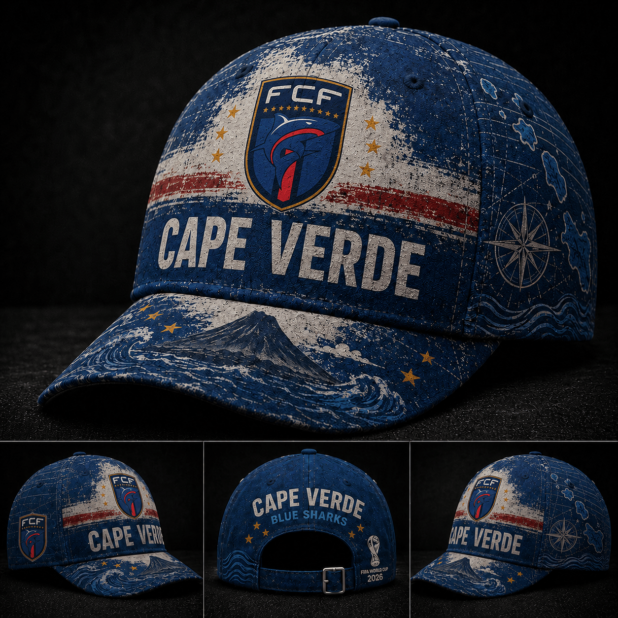 Cape Verde WC26 Vintage National Classic Cap