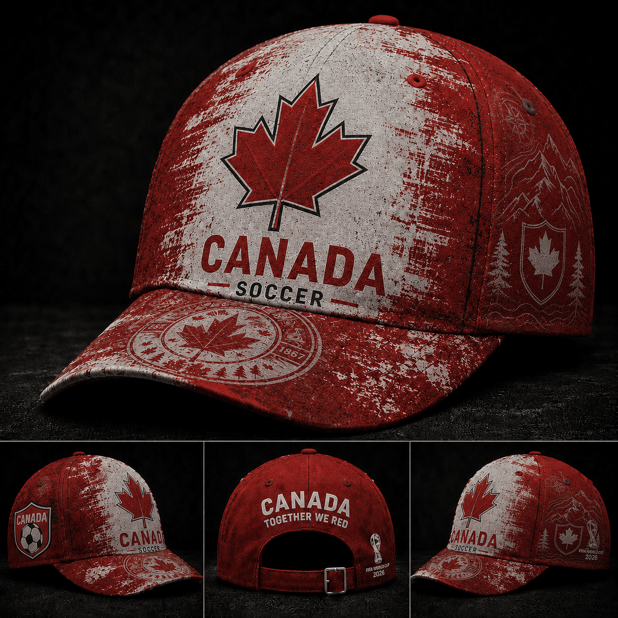 Canada WC26 Vintage National Classic Cap