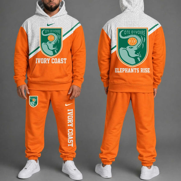 Ivory Coast World Cup 2026 Hoodie Jogger Set PL001