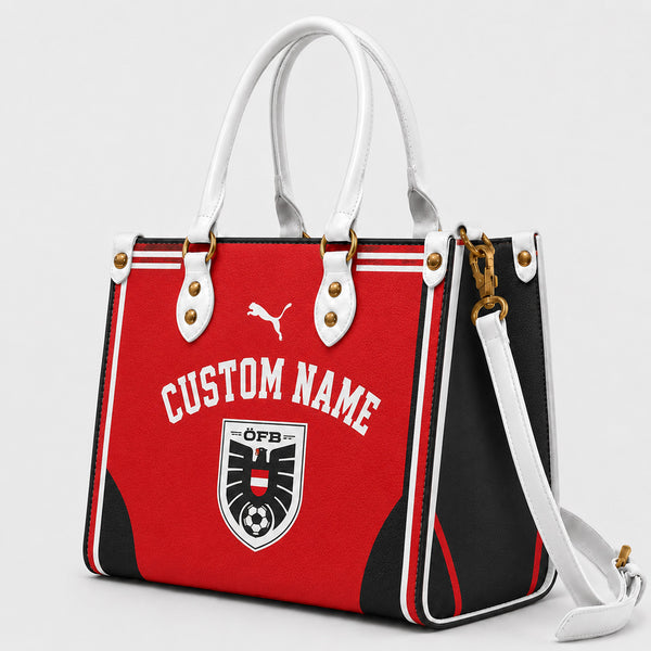 Austria World Cup 2026 Custom Leather Bag PVT028