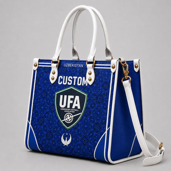 Uzbekistan World Cup 2026 Custom Leather Bag PVT028