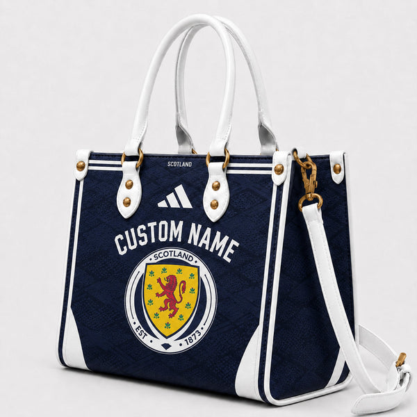 Scotland World Cup 2026 Custom Leather Bag PVT028