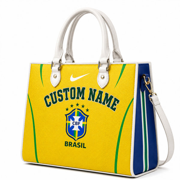 Brazil World Cup 2026 Custom Leather Bag PVT028