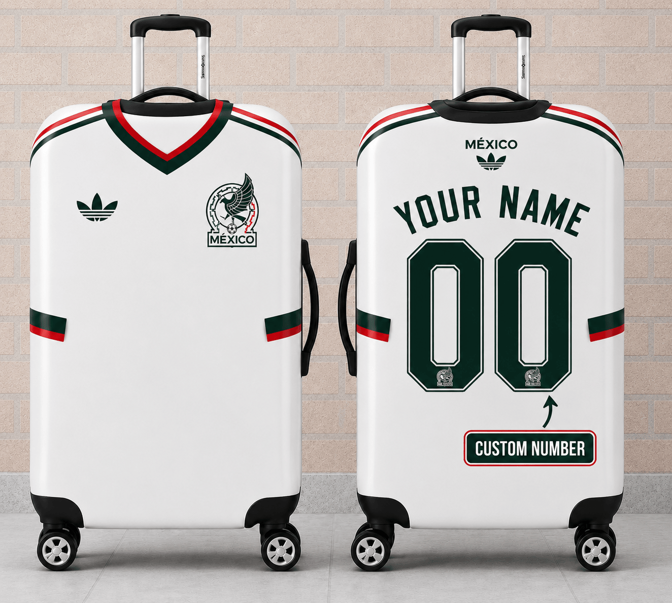 Mexico WC 26 Luggage Cover HN01