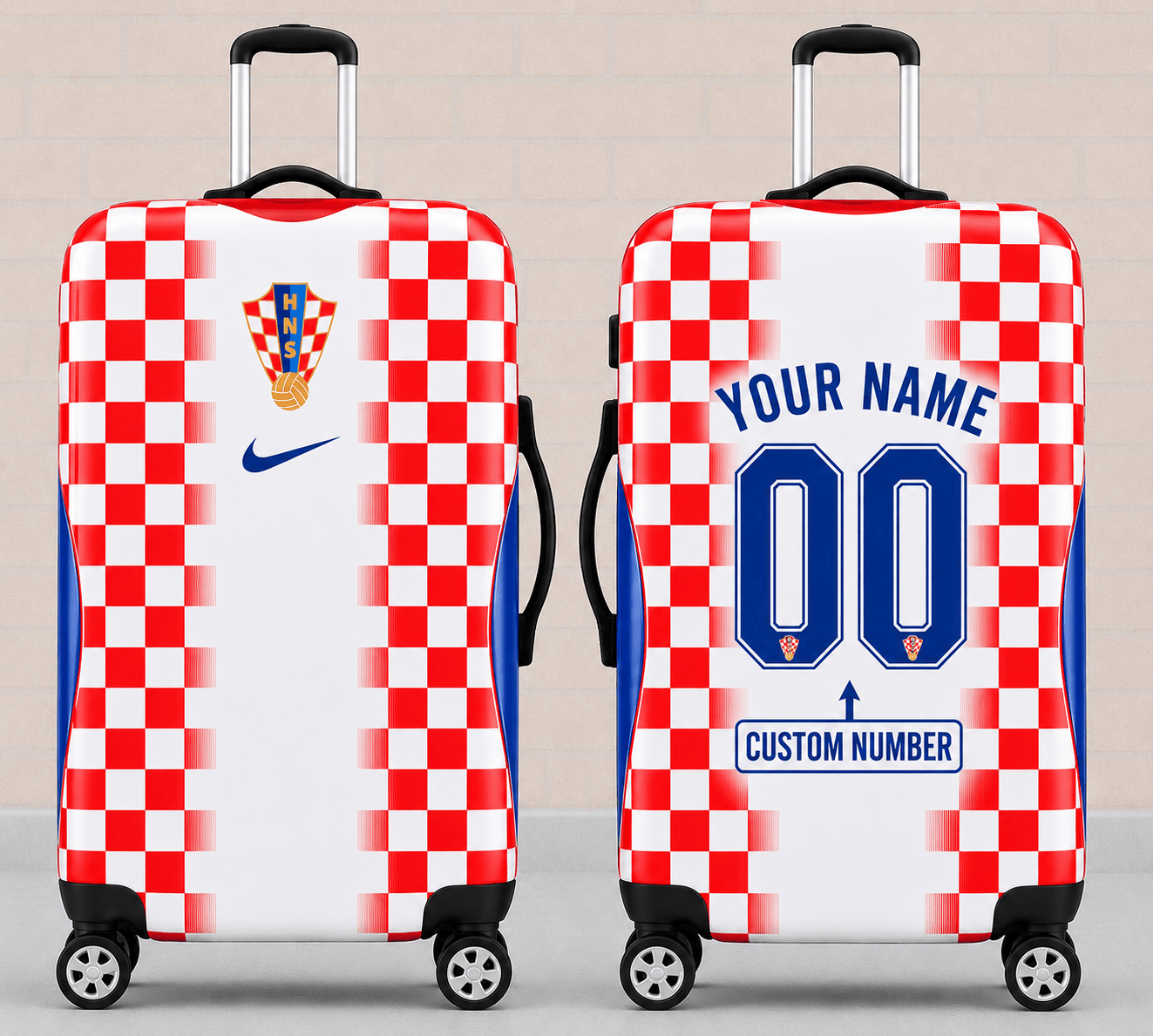 Croatia WC 26 Luggage Cover HN01