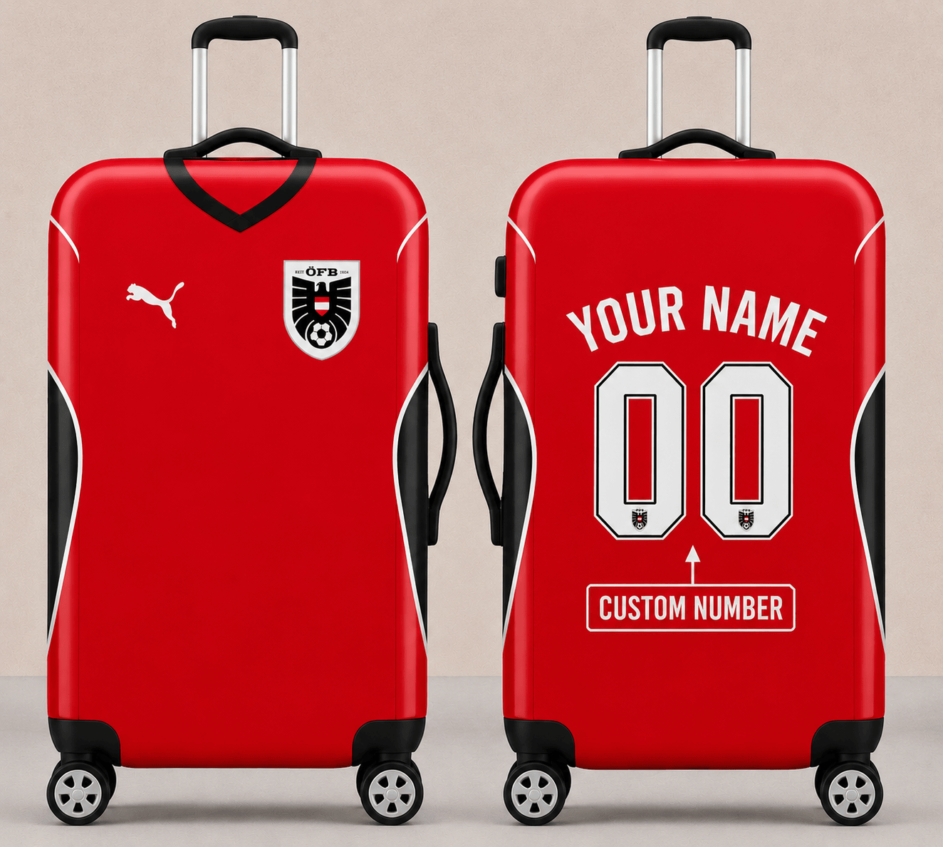 Austria WC 26 Luggage Cover HN01