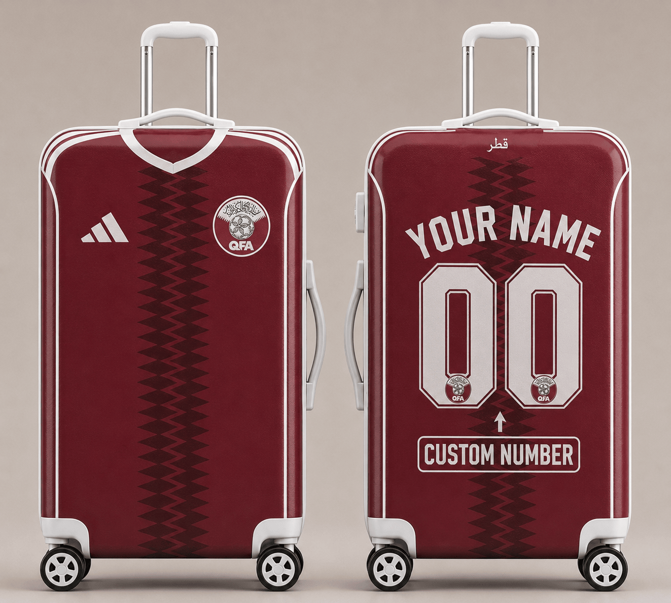 Qatar WC 26 Luggage Cover HN01