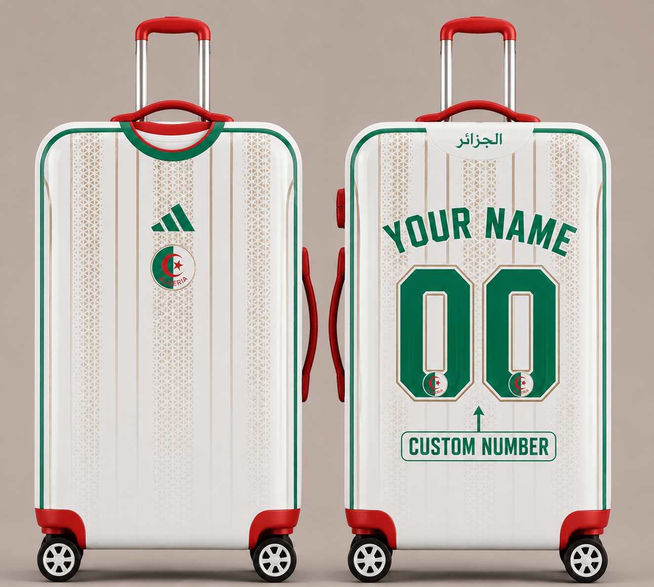 Algeria WC 26 Luggage Cover HN01