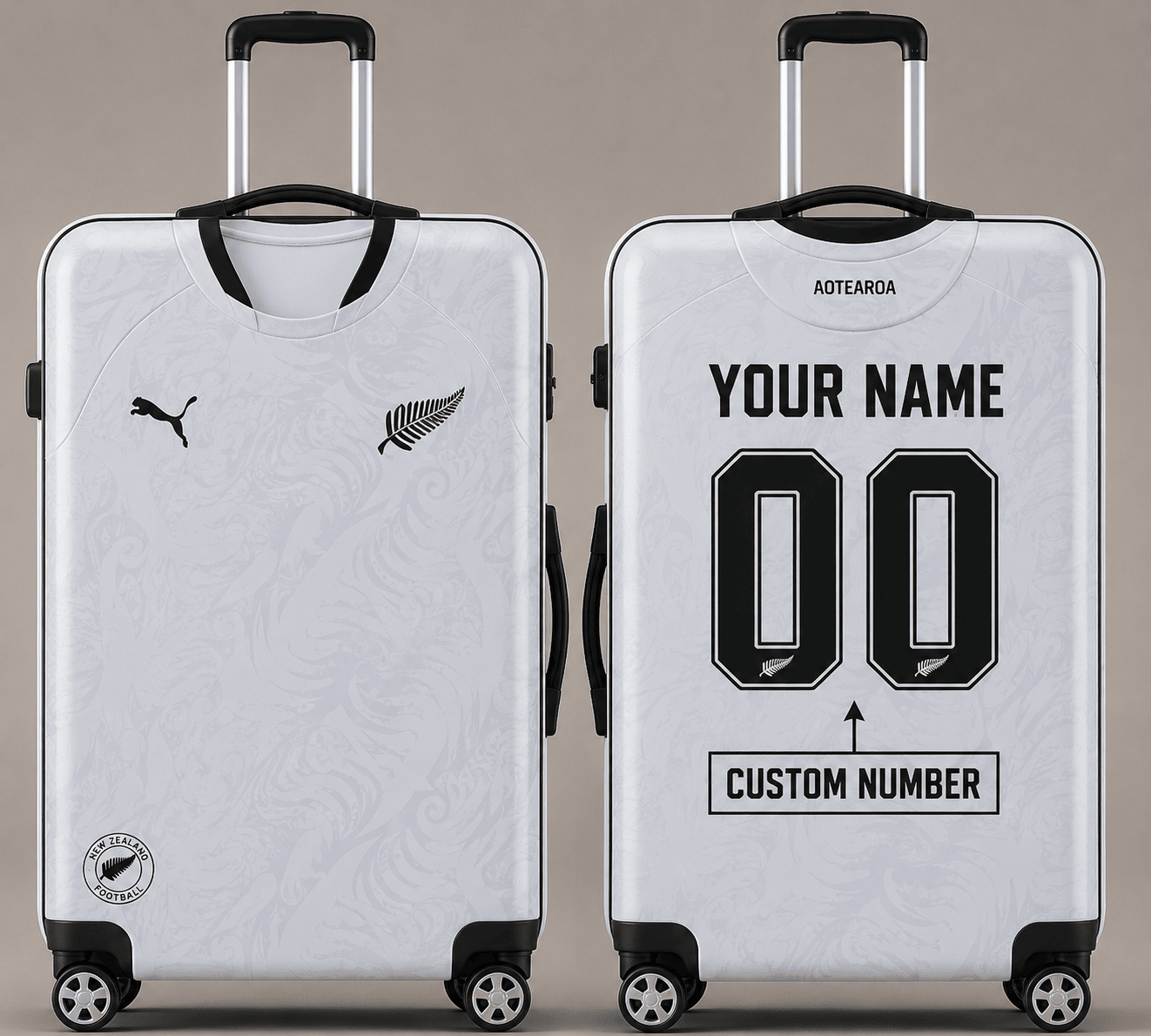 New Zealand WC 26 Luggage Cover HN01