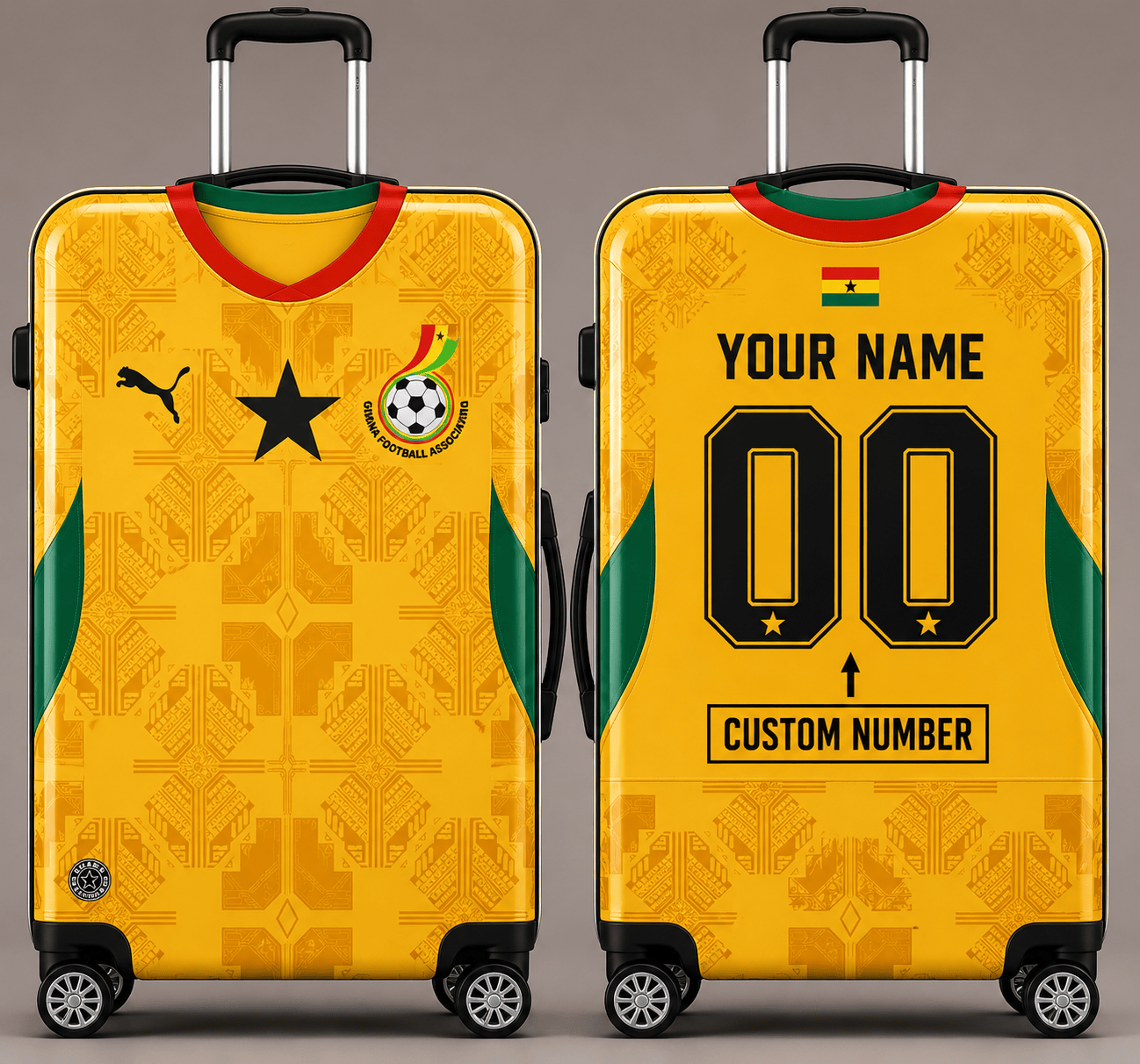 Ghana WC 26 Luggage Cover HN01