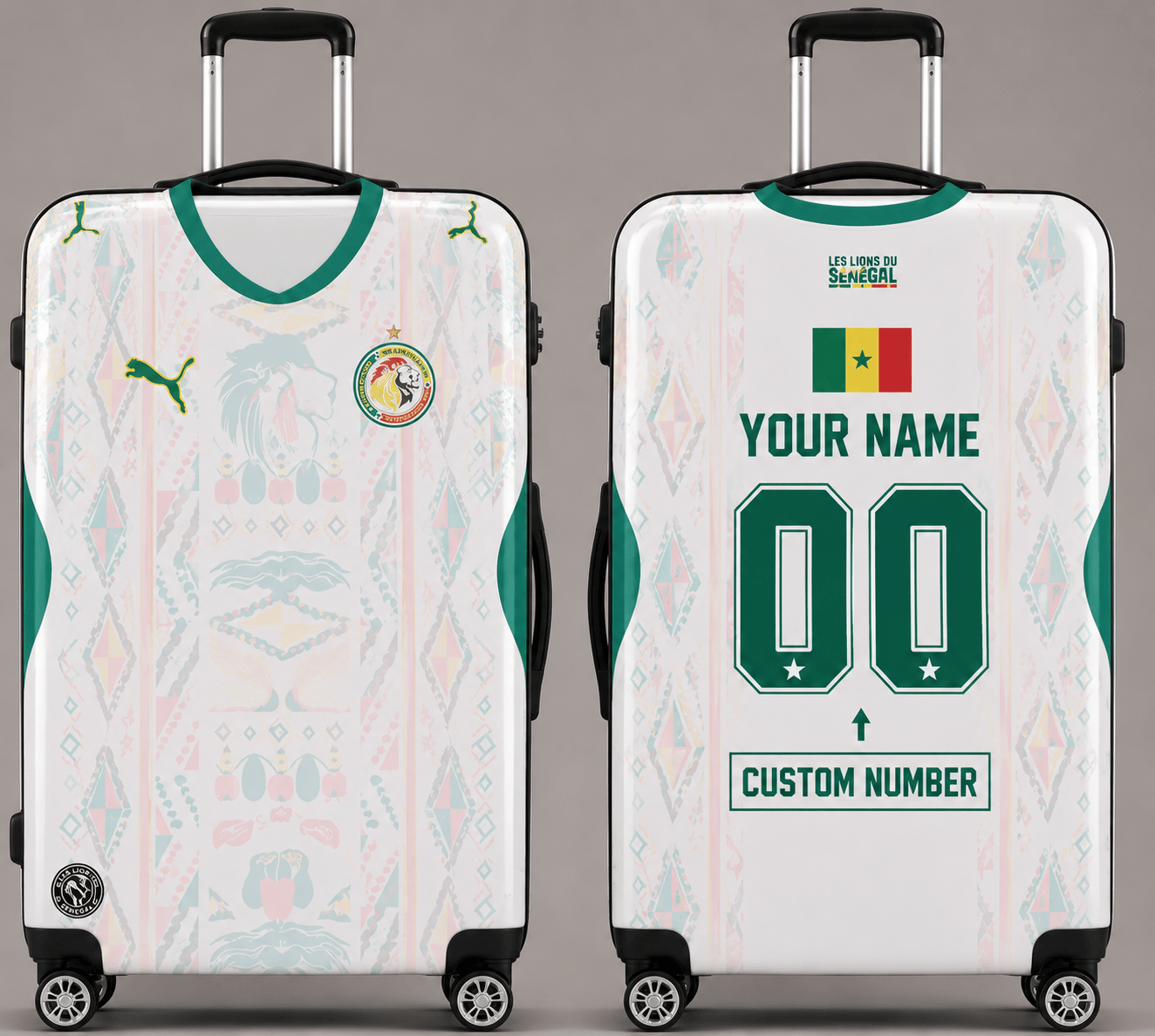 Senegal WC 26 Luggage Cover HN01